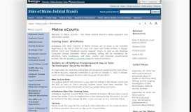 
							         Traffic Court/Moving Violations ... - State of Maine Judicial Branch								  
							    