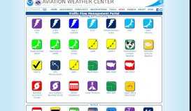 
							         Traffic Flow Management Portal - Aviation Weather Center								  
							    
