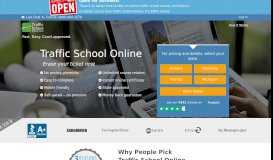 
							         Traffic School Online: Fast and easy online traffic school								  
							    