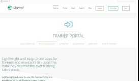 
							         Trainer Portal | Features - Wisenet								  
							    