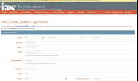 
							         Trainer Portal Registration - GETTIPS.com								  
							    