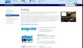 
							         Training and PD - Music EDnet								  
							    