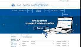 
							         Training Catalogue - ICAO								  
							    