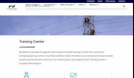 
							         Training Centre - TasNetworks								  
							    