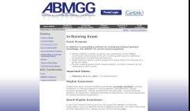 
							         Training & Certification | ABMGG								  
							    