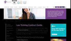 
							         Training Contract Online Interview - The Lawyer Portal								  
							    
