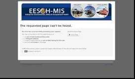 
							         Training Environments - EESOH-MIS Support Portal								  
							    