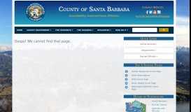 
							         Training - Event - County of Santa Barbara								  
							    