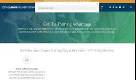 
							         Training - Linux Foundation - Training								  
							    