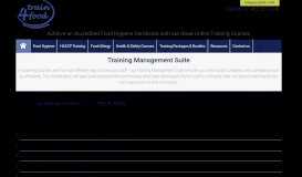 
							         Training Management Suite | Train4Food								  
							    