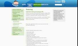 
							         Training - NHS Health Scotland - Childsmile								  
							    