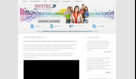 
							         Training Organisation | Mantra Training & Development								  
							    