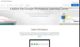 
							         Training Resources - G Suite - Google								  
							    