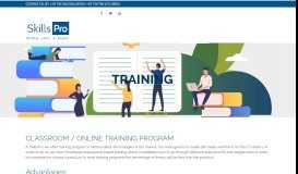 
							         Training | SkillsPro | Best training institute in Hyderabad ...								  
							    