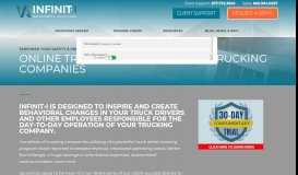 
							         Training Solutions for Trucking Companies | Infinit-I Workforce Solutions								  
							    