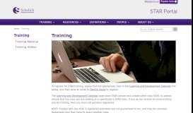 
							         Training - STAR Portal - Western University								  
							    