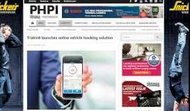 
							         Trakm8 launches online vehicle tracking solution - PHPI Online								  
							    