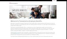 
							         Transamerica Employee Benefits Home								  
							    
