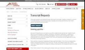 
							         Transcript Request | Colorado Technical University								  
							    