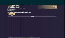 
							         Transdimensional portal | Tardis | FANDOM powered by Wikia								  
							    