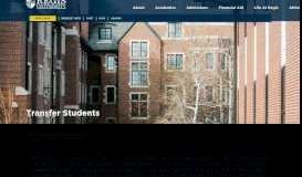 
							         Transfer | Regis | Northeastern Junior College - Regis University								  
							    