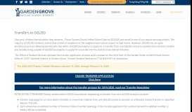 
							         Transfers | Garden Grove Unified School District								  
							    