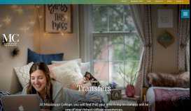 
							         Transfers | Residence Life | Mississippi College								  
							    