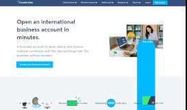 
							         TransferWise for Business — A free multi-currency business account ...								  
							    