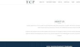 
							         Transition Capital Partners								  
							    