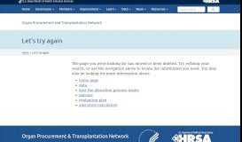 
							         TransNet organ coding system - OPTN								  
							    