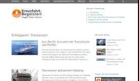 
							         Transocean Archive - Das Kreuzfahrt-Portal								  
							    