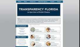
							         Transparency Florida - Florida Department of Financial Services								  
							    
