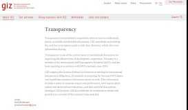
							         Transparency - Giz								  
							    