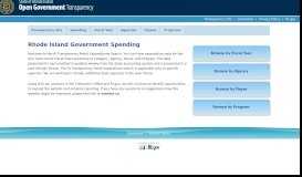 
							         Transparency Portal - RI.gov								  
							    