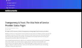 
							         Transparency & Trust: The Vital Role of Service ... - NetDocuments.com								  
							    