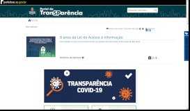 
							         Transparência - Prefeitura de São Paulo								  
							    