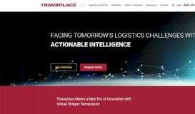 
							         Transplace: Transportation Management Software & Logistics ...								  
							    