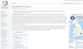 
							         Transport for London - Wikipedia								  
							    