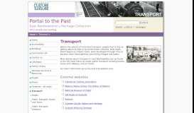 
							         Transport - Portal to the Past								  
							    