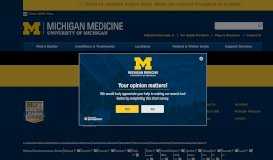 
							         Transportation Assistance | Michigan Medicine								  
							    