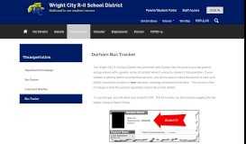 
							         Transportation / Bus Tracker - Wright City R-II School District								  
							    