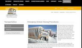 
							         Transportation / Emergency Closing Procedures - University City ...								  
							    