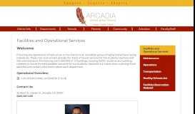 
							         Transportation – Facilities and Operational Services – Arcadia USD								  
							    