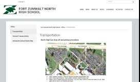 
							         Transportation - Fort Zumwalt North High School								  
							    