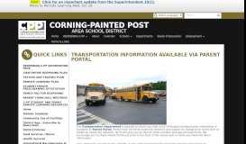
							         Transportation Information Available via Parent Portal - Corning ...								  
							    