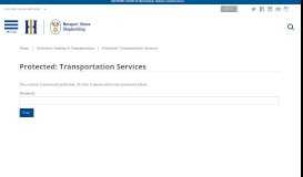 
							         Transportation Services - Newport News Shipbuilding								  
							    