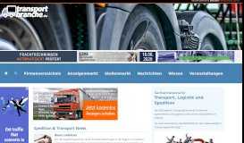 
							         Transportbranche.de: Das Branchenportal für Transport, Logistik und ...								  
							    