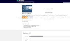 
							         Transtutors Reviews | Read Customer Service Reviews of ...								  
							    