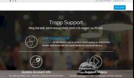 
							         Trapp Support - Live Chat, Videos, Update Account Info, Contact								  
							    