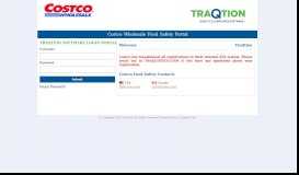 
							         TraQtion Costco Wholesale Food Safety Portal								  
							    